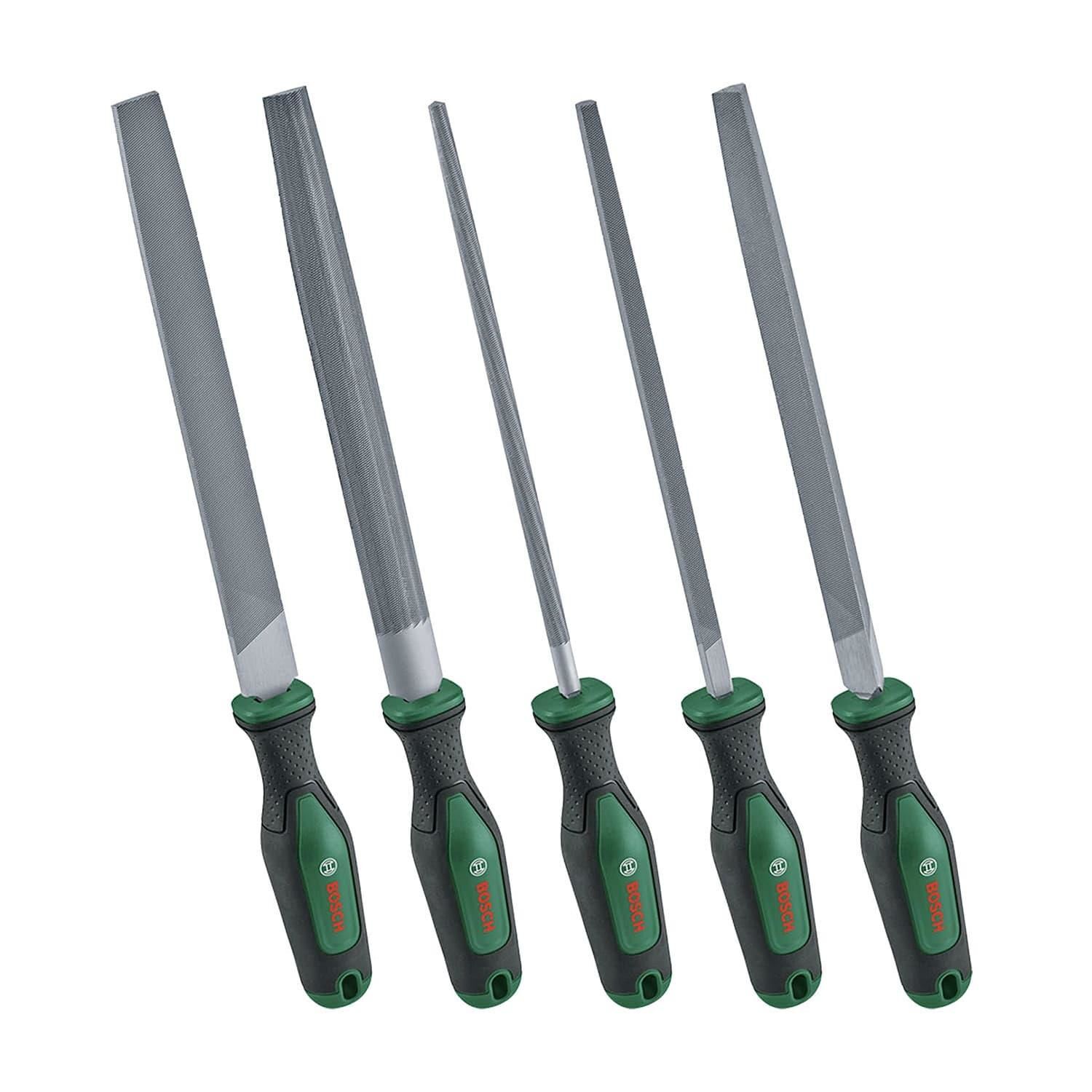 BOSCH Metal Eğe Saplı 5 Parça Set (1.600.A02.ZB0)