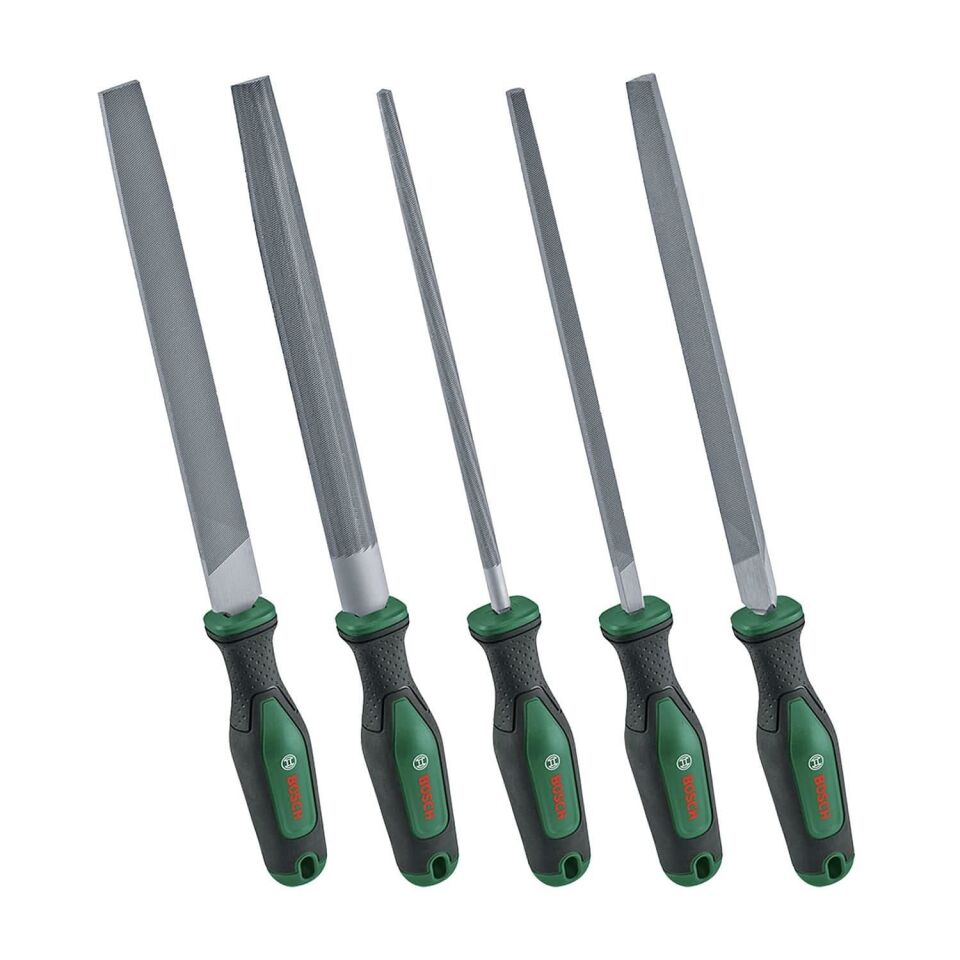 BOSCH Metal Eğe Saplı 5 Parça Set (1.600.A02.ZB0)