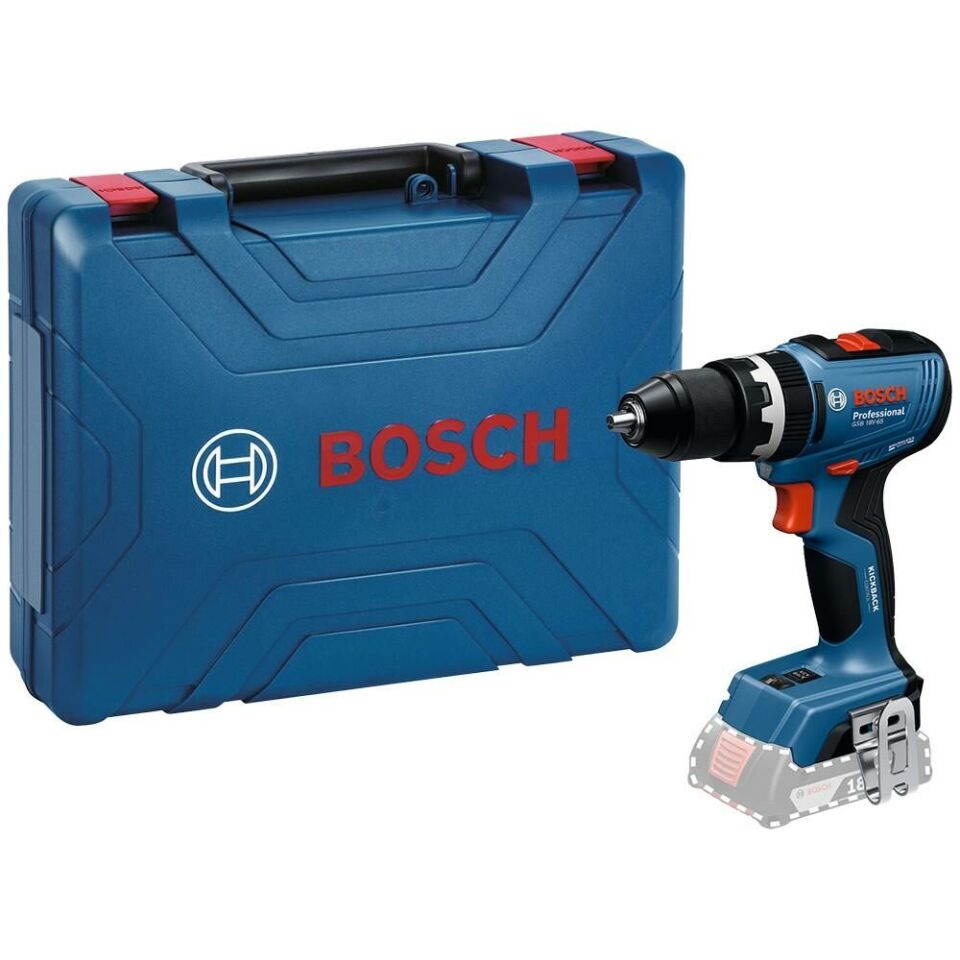 BOSCH GSB 18V-65 Akülü Darbeli Matkap (Akü Dahil Değildir.) (0 601 9N3 102)