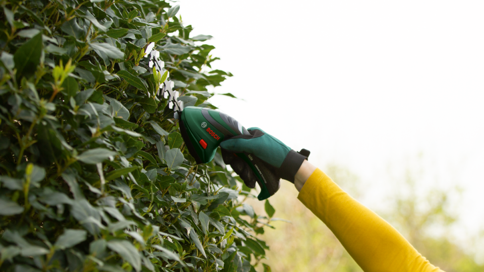 BOSCH ISIO III Akülü Çim + Topiari Makası (0 600 833 108)