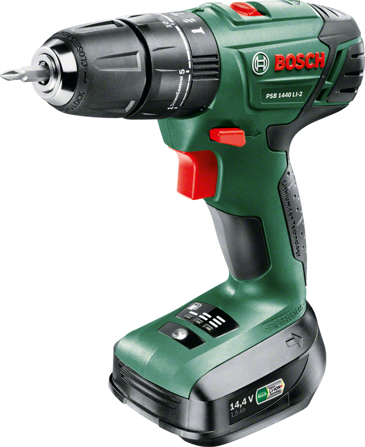 Bosch PSB 1440 LI-2 (1,5 AH Tek Akü) Akülü Darbeli Delme/Vidalama Makinesi