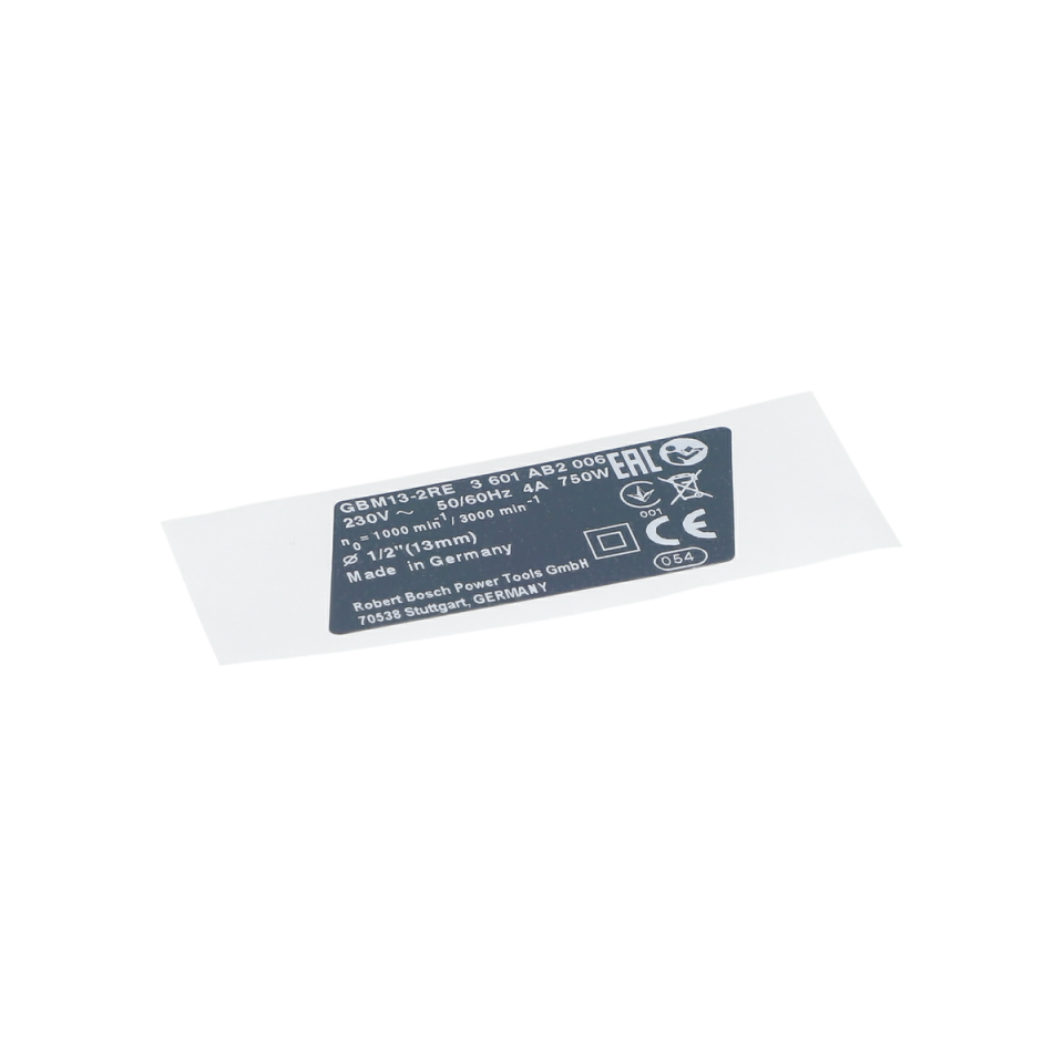 Tip Etiketi (Nameplate) (160111A5EM)