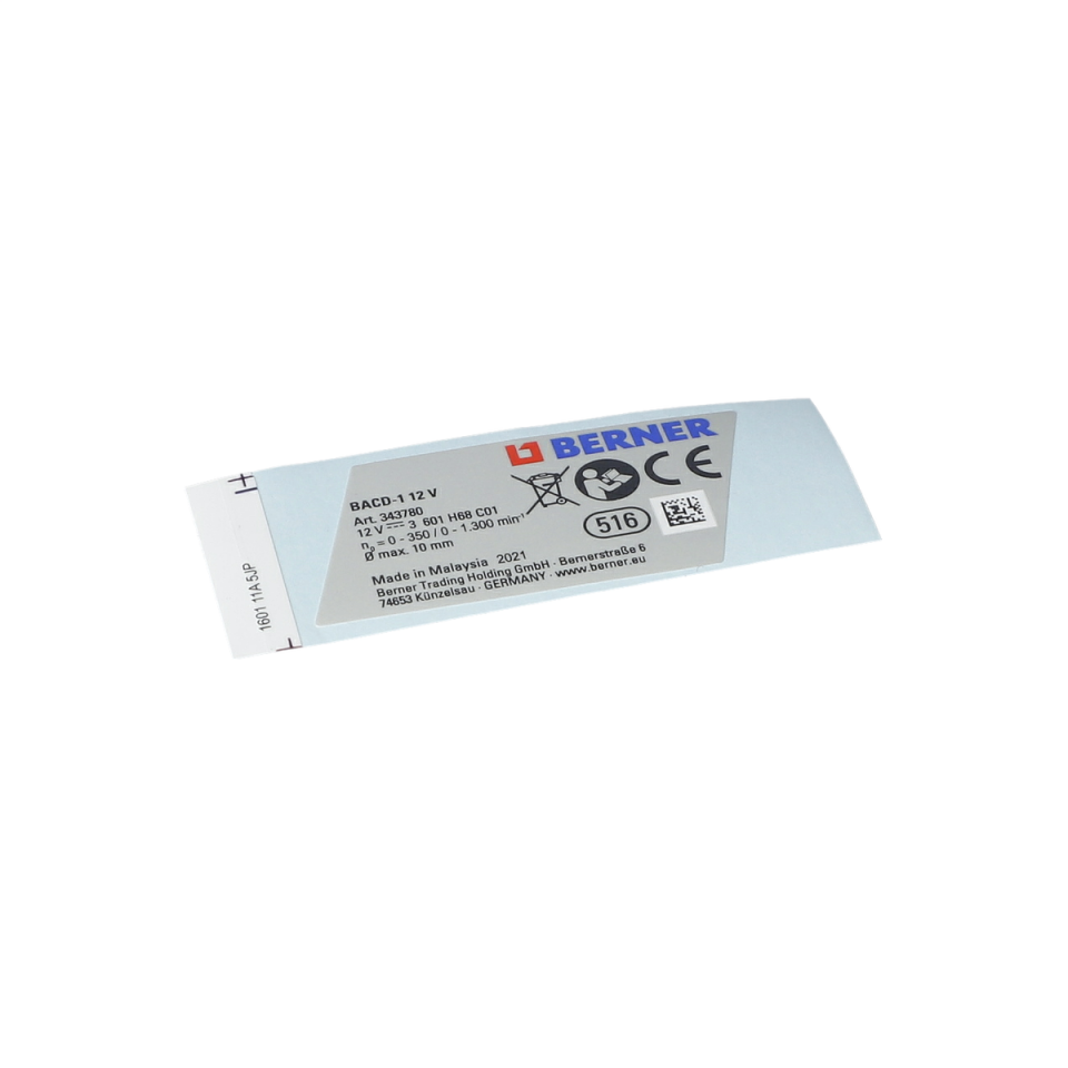 Tip Etiketi (Nameplate) (160111A5JP)
