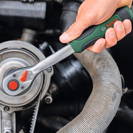 Bosch 1/4 + 1/2 57 Parça Cırcırlı Somun Sıkma Seti - 1600A02Z9G