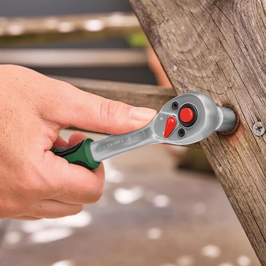 Bosch 1/4 + 1/2 57 Parça Cırcırlı Somun Sıkma Seti - 1600A02Z9G