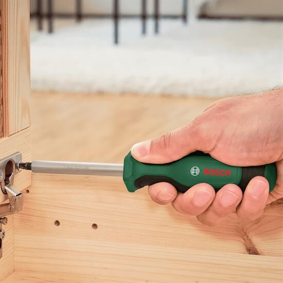 Bosch 1/4 + 1/2 57 Parça Cırcırlı Somun Sıkma Seti - 1600A02Z9G
