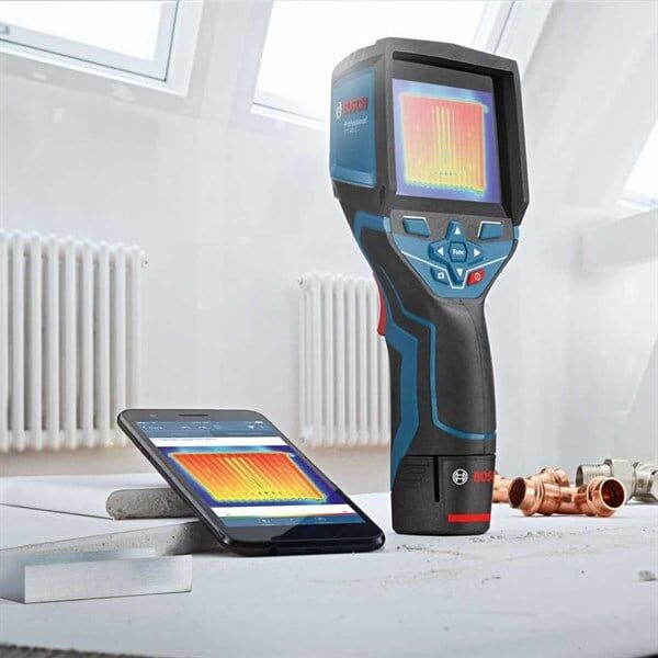 Bosch Professional GTC 400 C Professional Isı Dedektörü - Termal Kamera 1 X Akü 2.0Ah 0601083101