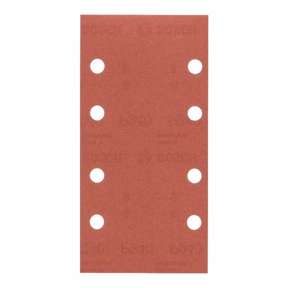 Bosch - Titreşimli Zımpara Kağıdı 10'lu, 93 x 185 mm 240 Kum 8 Delik