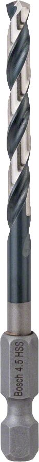 Bosch - Altıgen Şaftlı - Impact Control - HSS Metal Matkap Ucu 4,5*87mm