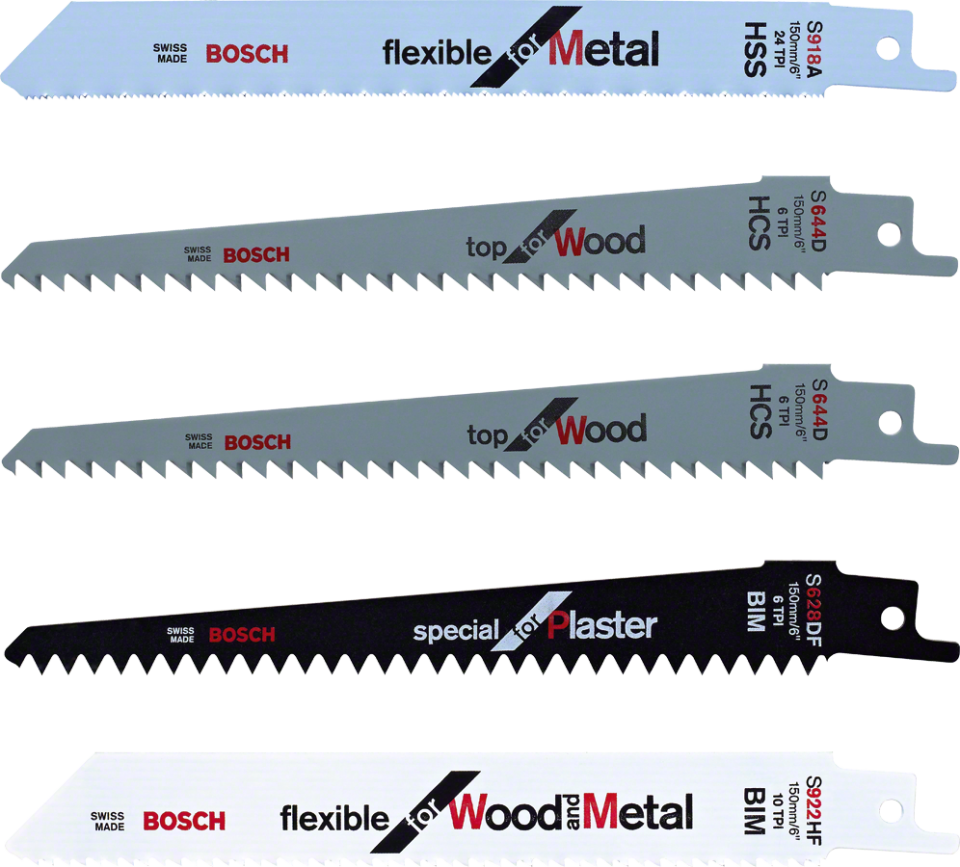 Bosch KEO 5'li Ahsap bıçak seti