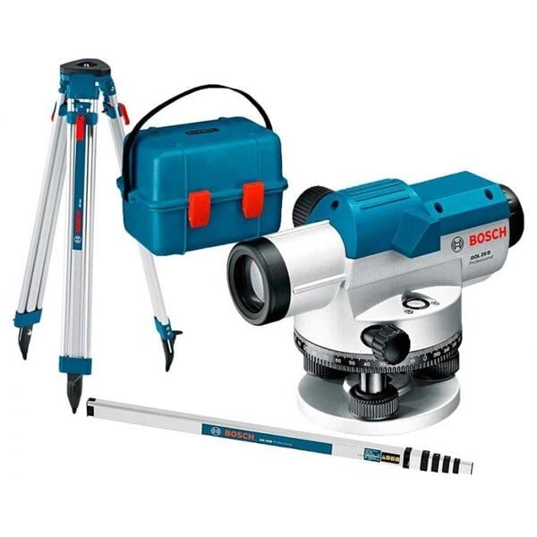 Bosch Professional Gol 20 + Bt160 + Gr500 Mira Nivelman (60 Metre)  - 0601068402