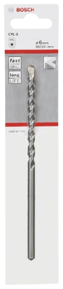 Bosch - cyl-3 Serisi, Beton Matkap Ucu 6*150 mm
