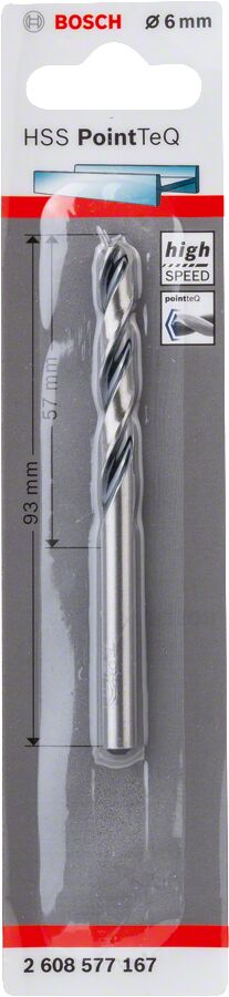 Bosch - HSS-PointeQ Metal Matkap Ucu 6,0 mm