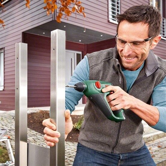 Bosch Uneo 12 V Çift Akülü Darbeli Delme Vidalama Makinesi - 060398400E