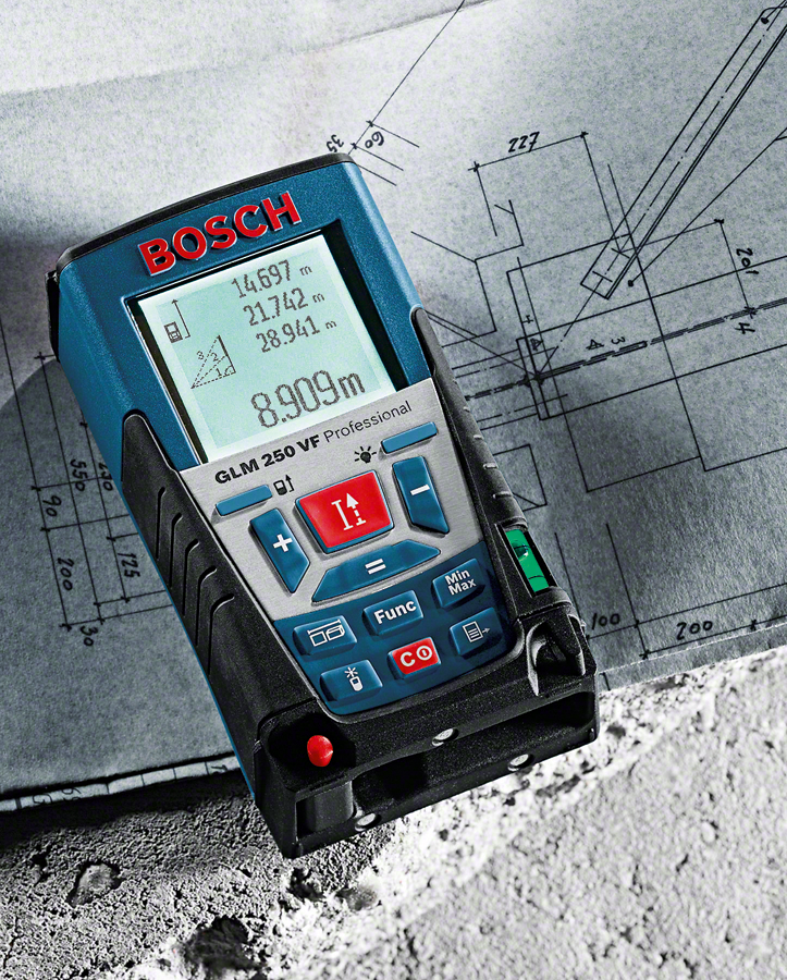 Bosch GLM 250 VF + BS 150 Professional Lazerli Uzaklık Ölçer