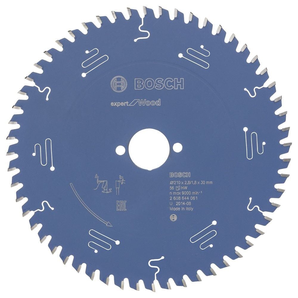 Bosch - Expert Serisi Ahşap için Daire Testere Bıçağı 210*30 mm 56 Diş