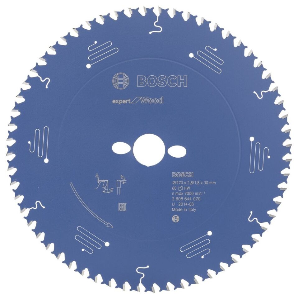 Bosch - Expert Serisi Ahşap için Daire Testere Bıçağı 270*30 mm 60 Diş