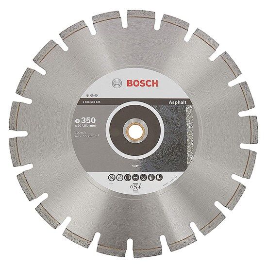 Bosch Elmas Kesme Disk Sfaspha Asfalt 350*25,40/®20Mm - 2608602625