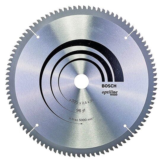 Bosch Optiline Ahşap 305 X 30 Mm 96 Diş Daire Testere Bıçağı - 2608640442