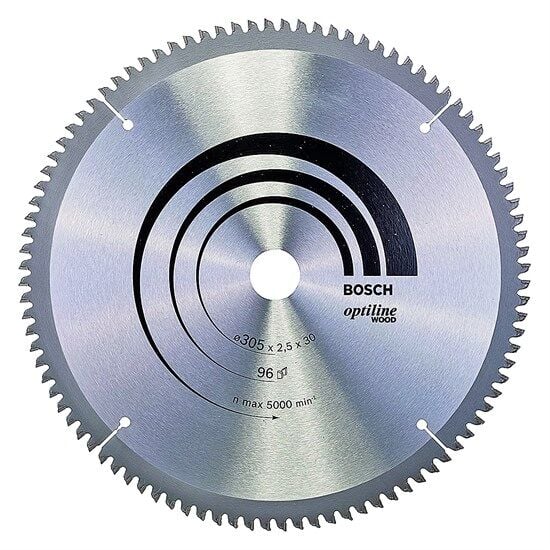 Bosch Optiline Ahşap 305 X 30 Mm 96 Diş Daire Testere Bıçağı - 2608640442