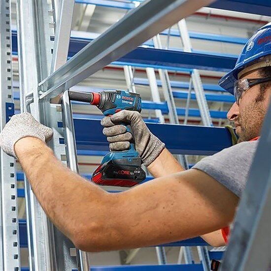 Bosch Professional GDX 18V-200 C 2X5.0Ah Çift Akülü Darbeli Somun Sıkma Makinesi - 06019G4201