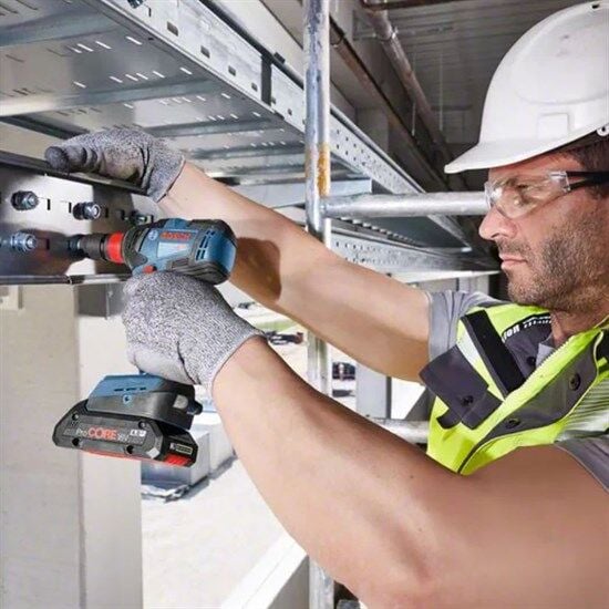Bosch Professional GDX 18V-200 C 2X5.0Ah Çift Akülü Darbeli Somun Sıkma Makinesi - 06019G4201