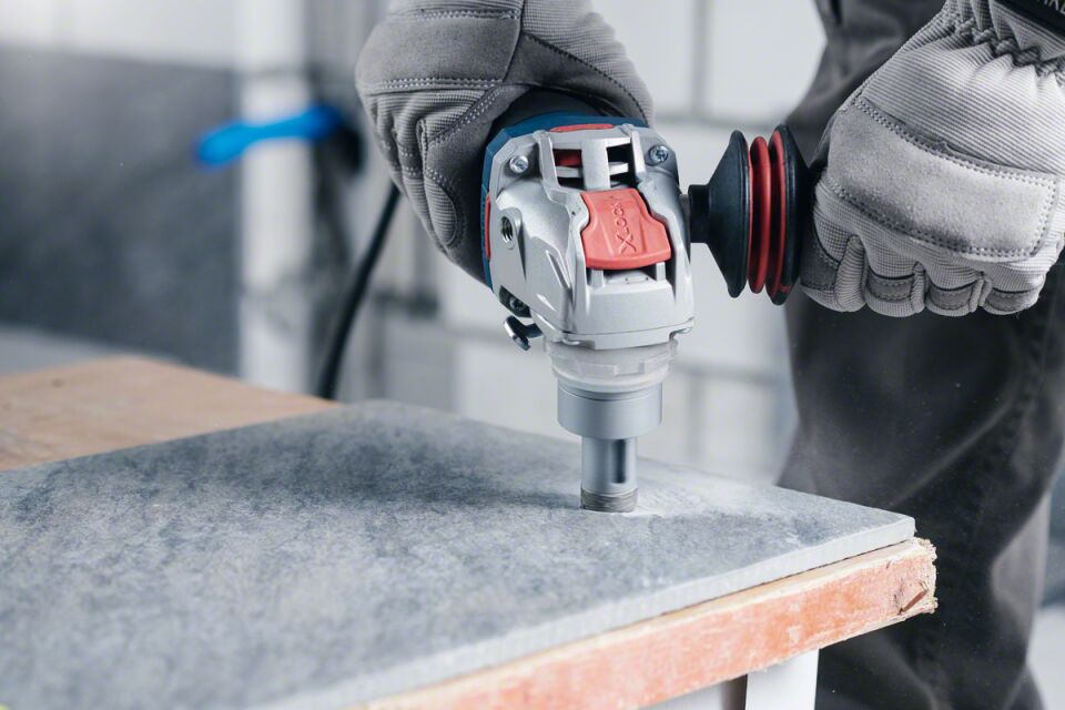 Bosch - X-LOCK - Best Serisi, Taşlama İçin Seramik Kuru Elmas Delici 68*35 mm