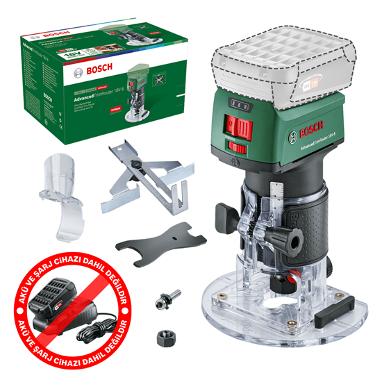 Bosch Advtrimrouter 18V-8 (Solo) Freze - 06039D5000