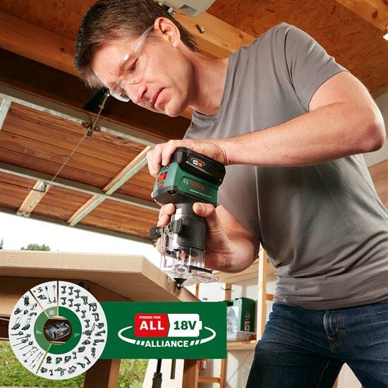 Bosch Advtrimrouter 18V-8 (Solo) Freze - 06039D5000