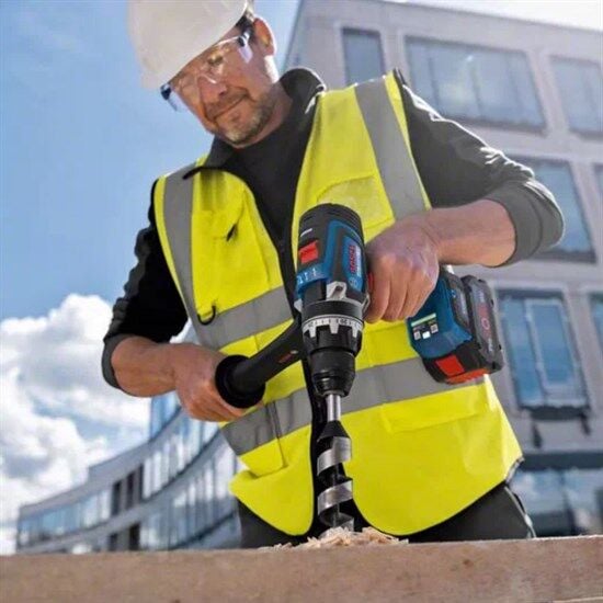 Bosch Professional GSB 18V-150 C Akülü Darbeli Delme Vidalama 2X8 AH - 06019J5105