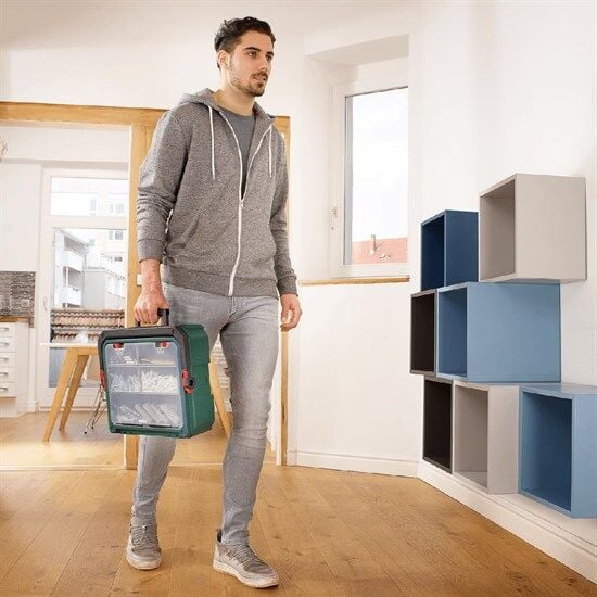 Bosch Universalımpact 18V Akülü Matkap + Systembox (1,5Ah, Çift Akü) - 06039D4107