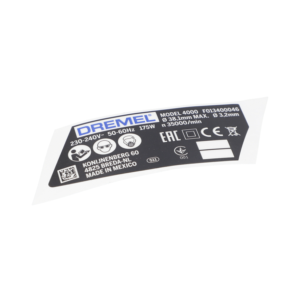 Tip Etiketi (Nameplate) (2610041607)