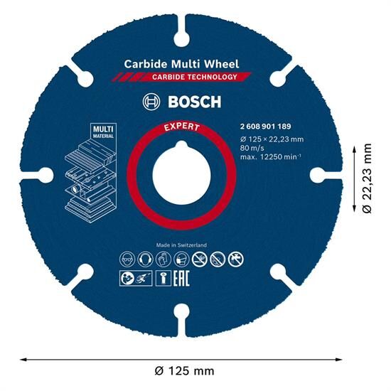 Bosch EXPERT CMW Kesme Diski 125Mm - 2608901189