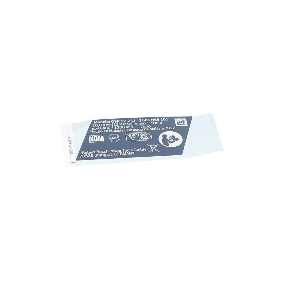 Tip Etiketi (Nameplate) (160111A6J2)
