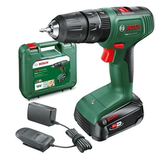 Bosch Easyımpact 18V-40 Akülü Darbeli Vidalama (Tek Akü, 2,0 Ah) - 06039D8107