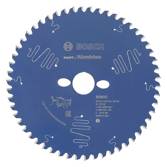 Bosch EXAL Daire Testere Bıçağı 210*30 Mm 54 Diş G - 2608644109