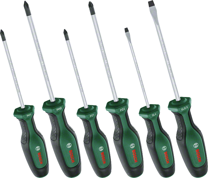 BOSCH 6 Parça Tornavida Seti Set 1 (1 600 A02 BX7)