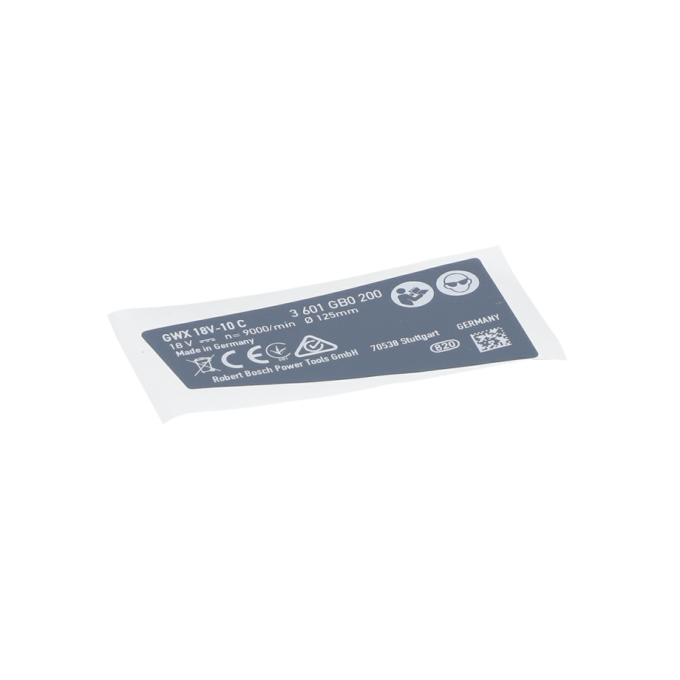 Tip Etiketi (Nameplate) (160111A6JK)