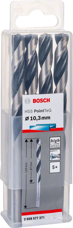 Bosch - HSS-PointeQ Metal Matkap Ucu 10,3 mm 5'li