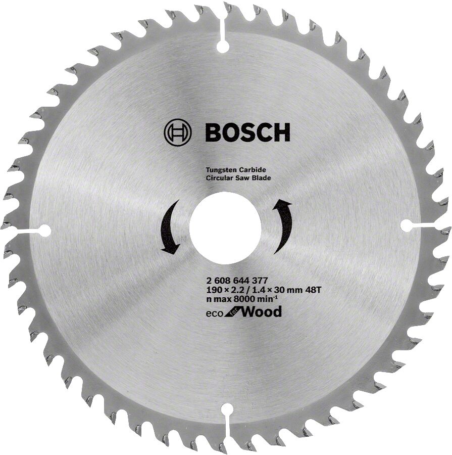 BOSCH Ahşap İçin Daire Testere 190x30Mm 48Diş (2 608 644 614)