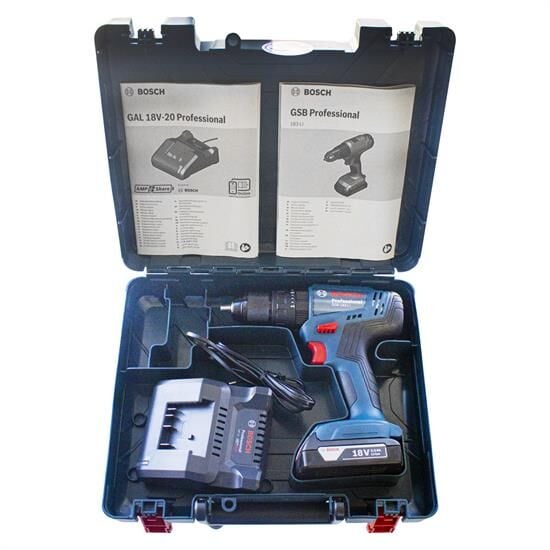 Bosch Professional GSB 183 Tek Akülü 2 Ah Darbeli Matkap Şarjlı  - 06019K9101