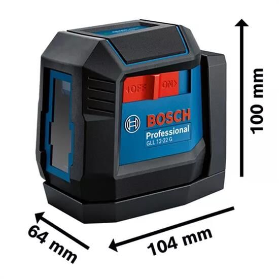 Bosch GLL 12-22 G Yeşil Çizgi Lazeri - 0601065320
