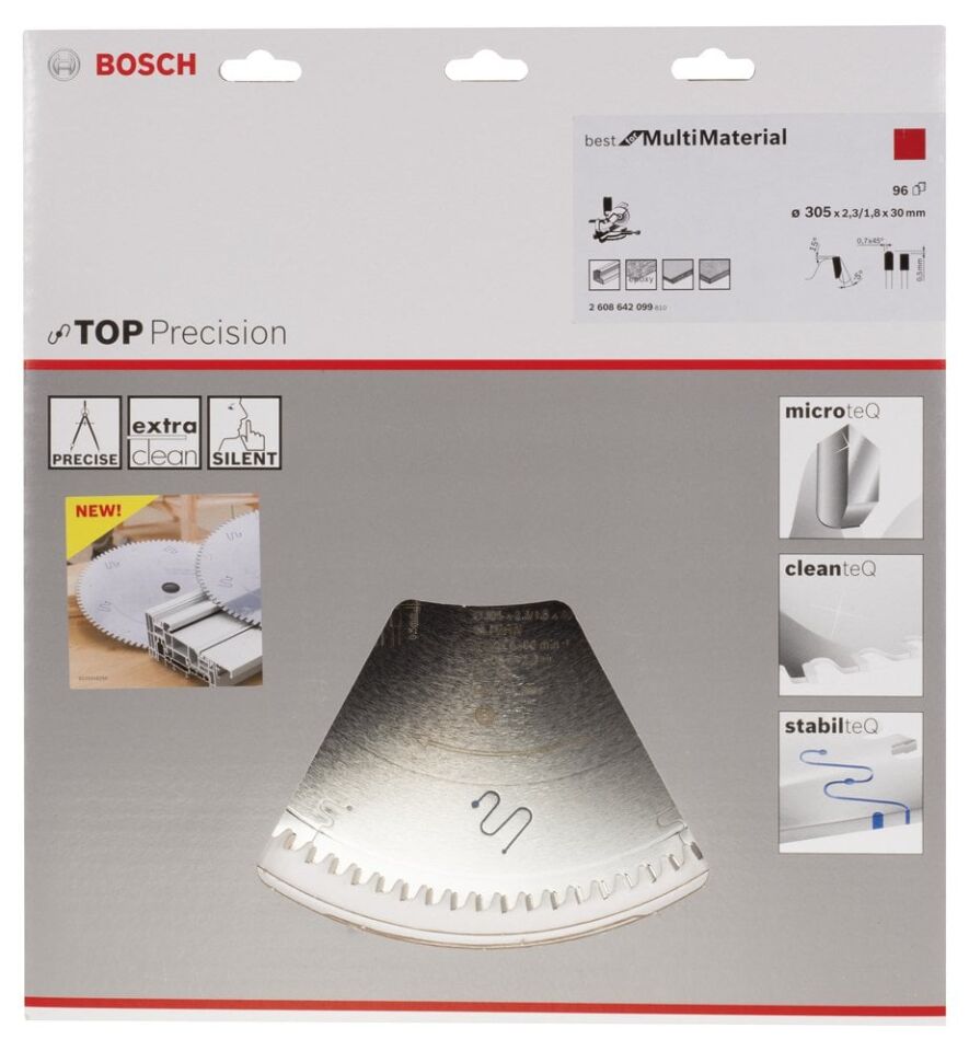 BOSCH Çoklu Malzeme İçin Daire Testere 305x30Mm 96Diş (2 608 642 099)