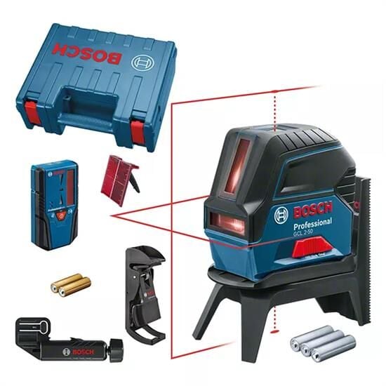 Bosch GCL 2-50 + LR6 Çapraz Hizalama Lazeri - 0601066F01