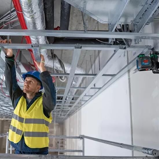 Bosch GLL 2-20 G + LB10+DK10 Çizgi Lazer Yeşil - 0601065000
