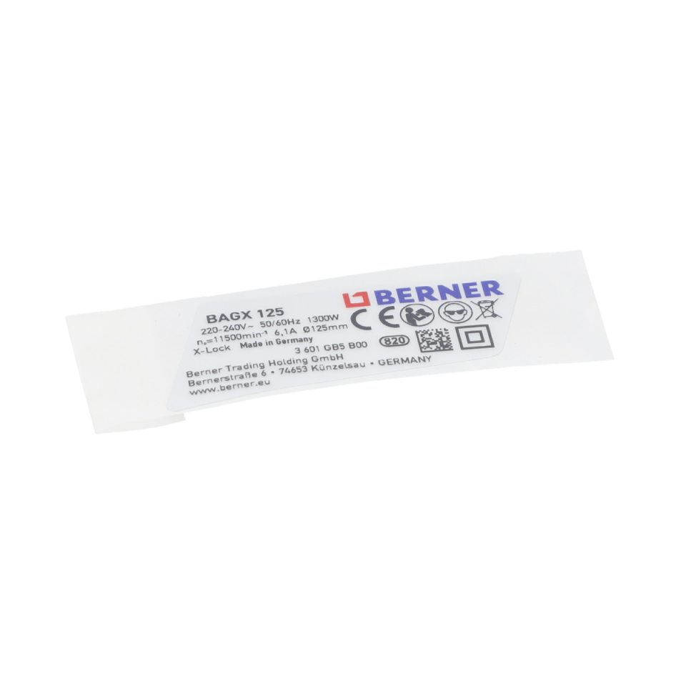 Tip Etiketi (Nameplate) (160111A711)