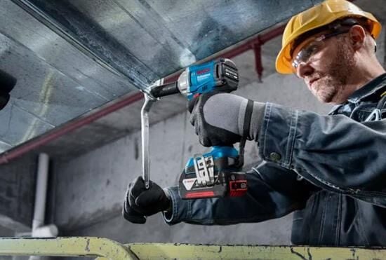 Bosch GDS 18V-350 4Ah Çift Akülü Darbeli Somun Sıkma - 06019M5021