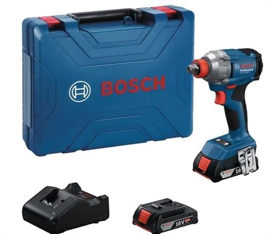 Bosch GDX 18V-285 Akülü 2*2Ah Darbeli Somun Sıkma - 06019N2122