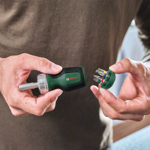 Cırcırlı Tornavida Değiştirilebilir 6 Uçlu (Set 1)