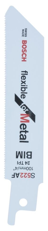 Bosch - Flexible Serisi Metal için Panter Testere Bıçağı S 522 AF - 2'li